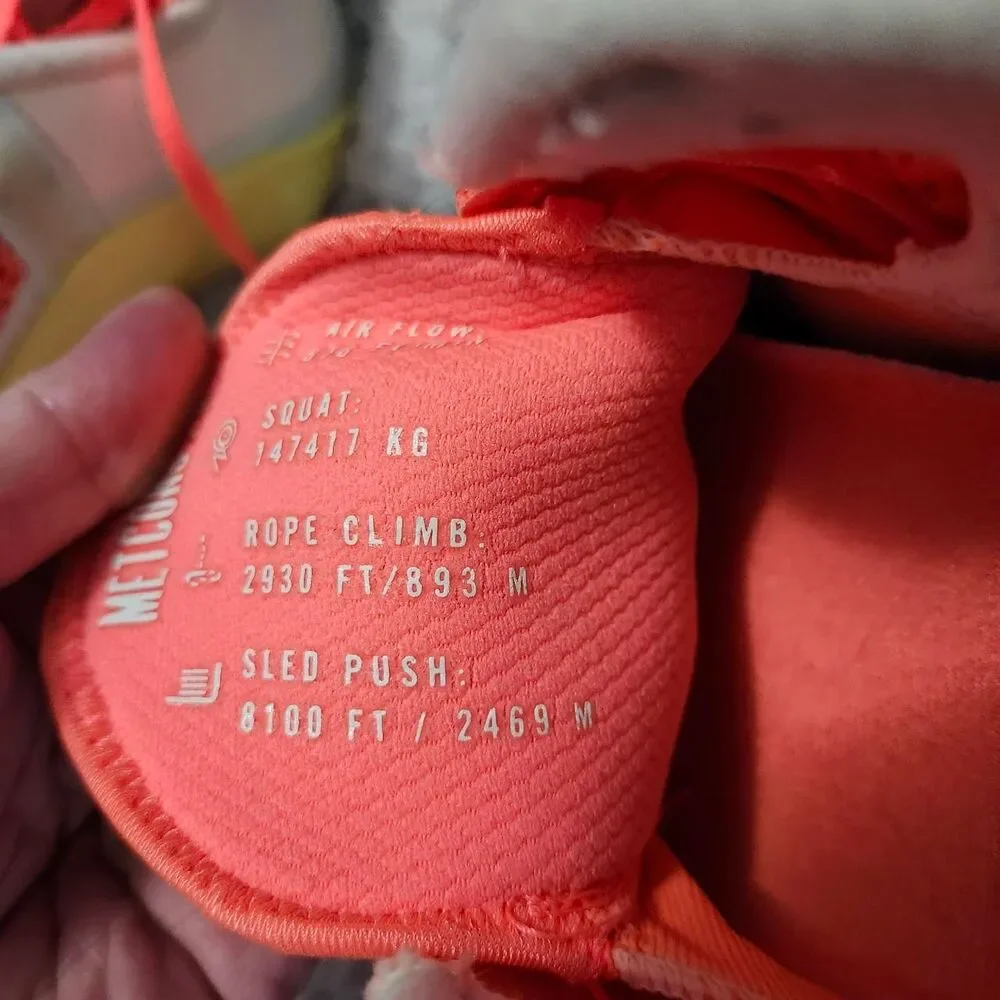 Nike Women's Orange and Pink Trainers